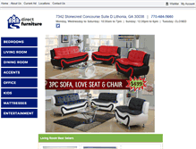 Tablet Screenshot of directfurniturecorp.com